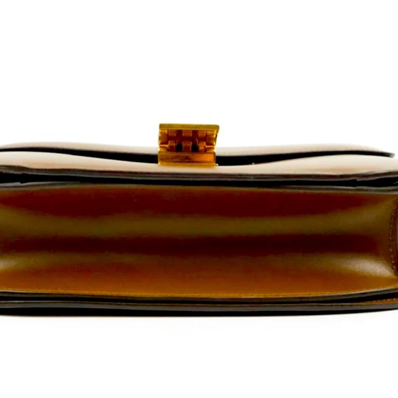SOLD Celine Medium Classic Box Flap Brown/Camel Calfskin bag - Picture 7 of 12